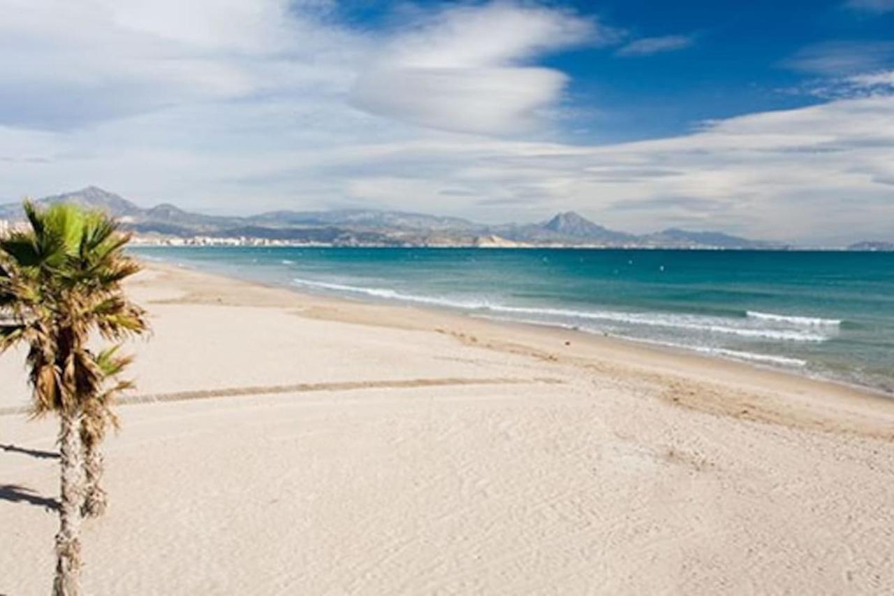 Beautiful Apartment Beach Playa San Juan Alicante Exterior photo